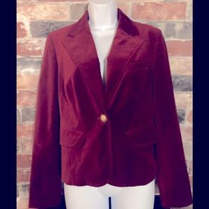 Tommy Hilfiger velvet blazer